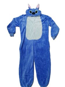 Kids Costumes to Hire - Stitch Onesie - 11 Years - CHILD